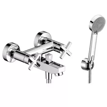 Смеситель для ванны «WasserKRAFT» Weser 7801 хром