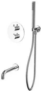 Смеситель для ванны «Whitecross» Y YSET10CR с термостатом хром