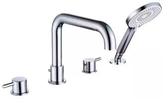 Смеситель на борт ванны «Caprigo» Don 53-410-CRM хром