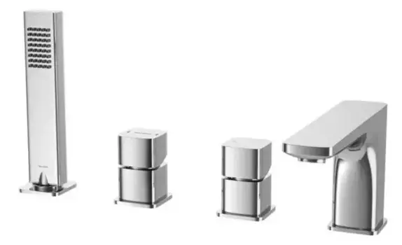 Смеситель на борт ванны «Excellent» Keria AREX.2034CR хром