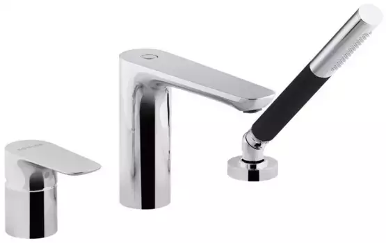 Смеситель на борт ванны «Jacob Delafon» Aleo E72292-CP хром