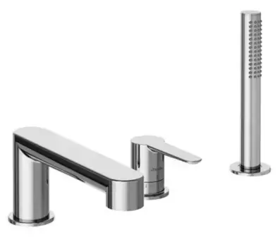 Смеситель на борт ванны «Ravak» Puri PU 026.00 хром