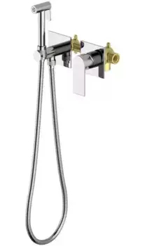 Смеситель с гигиеническим душем «Акватек» Лира AQ1420CR хром