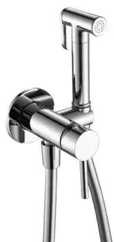 Смеситель с гигиеническим душем «AQUAme» Siena AQM6217CR хром