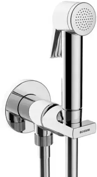 Смеситель с гигиеническим душем «Bossini» Paloma Flat E34003B.030 хром