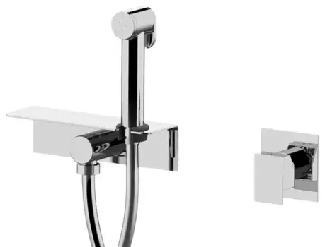 Смеситель с гигиеническим душем «Daniel» Skyline SK646Z4DCTCR хром