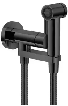 Смеситель с гигиеническим душем «Nobili» AV00600FLP чёрный