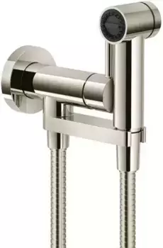 Смеситель с гигиеническим душем «Nobili» AV00600NLP никель
