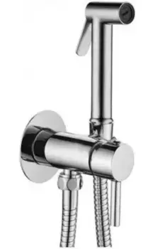 Смеситель с гигиеническим душем «Paffoni» Tweet Round ZDUP110CR хром