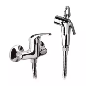 Смеситель с гигиеническим душем «Remer» C312DP хром