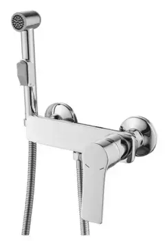Смеситель с гигиеническим душем «Rossinka» RS27-52 хром