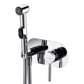Смеситель с гигиеническим душем «WasserKRAFT» Main 4138 хром