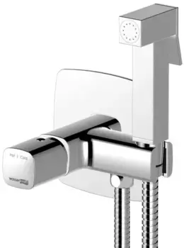 Смеситель с гигиеническим душем «WasserKRAFT» Naab 8638 хром