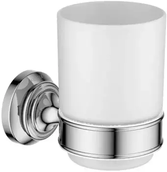 Стакан для зубных щёток «Акватек» Классик AQ4504CR на стену хром