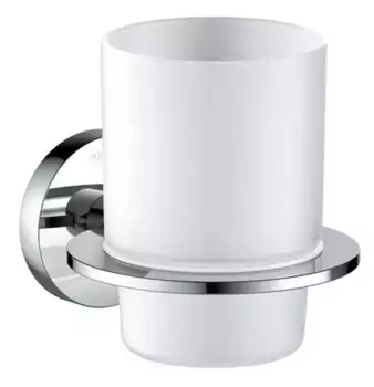 Стакан для зубных щёток «Акватек» Оберон AQ4204CR на стену хром