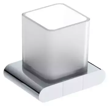 Стакан для зубных щёток «Art&Max» Platino AM-E-3968AL на стену хром