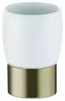 Стакан для зубных щёток «Azario» Elvia AZ126A на стол бронза