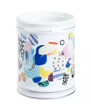 Стакан для зубных щёток «Fixsen» Art FX-620-3 на стол белый/рисунок