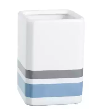 Стакан для зубных щёток «Fixsen» Dony FX-232-3 на стол белый/мультиколор