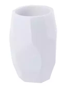 Стакан для зубных щёток «Fixsen» Flat FX-290-3 на стол белый