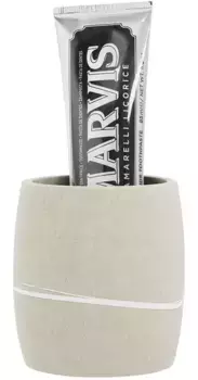 Стакан для зубных щёток «Fora» Line FOR-LN044NAT на стол бежевый