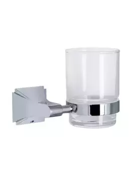 Стакан для зубных щёток «KorDi» Sierre KD-9201 на стену хром