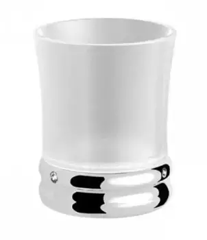 Стакан для зубных щёток «Langberger» Swarovski 22213A на стол, на раковину хром