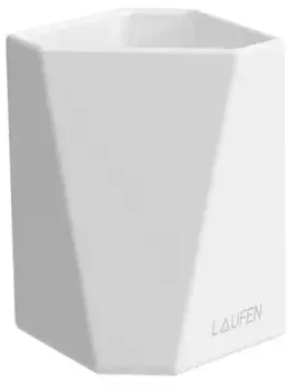 Стакан для зубных щёток «Laufen» Home collection 8.7777.4.000.000.1 на стол белый