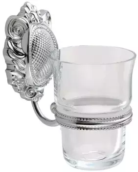 Стакан для зубных щёток «Migliore» Cleopatra 16649 на стену хром