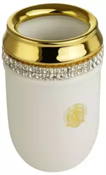 Стакан для зубных щёток «Migliore» Dubai 26592 на стол золото