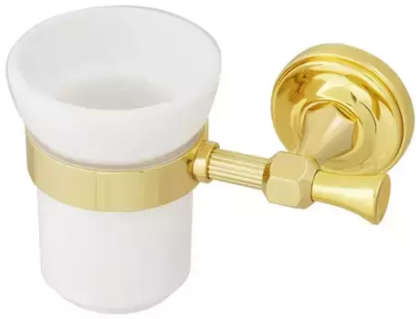 Стакан для зубных щёток «Migliore» Fortuna 31074 на стену золото