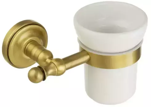 Стакан для зубных щёток «Migliore» Mirella 17156 на стену бронза