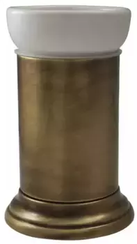 Стакан для зубных щёток «Migliore» Mirella 17157 на стол бронза