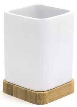 Стакан для зубных щёток «Ridder» Amara 2244101 на стол белый