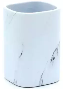 Стакан для зубных щёток «Ridder» Bella 2162101 на стол белый