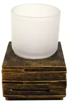 Стакан для зубных щёток «Ridder» Brick 22150148 на стол бронза