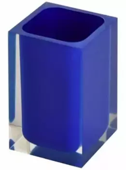 Стакан для зубных щёток «Ridder» Colours 22280103 на стол синий