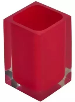Стакан для зубных щёток «Ridder» Colours 22280106 на стол красный