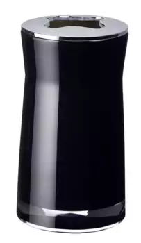 Стакан для зубных щёток «Ridder» Disco 2103210 на стол чёрный