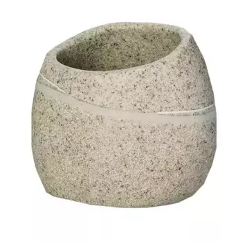 Стакан для зубных щёток «Ridder» Little Rock 22190109 на стол бежевый