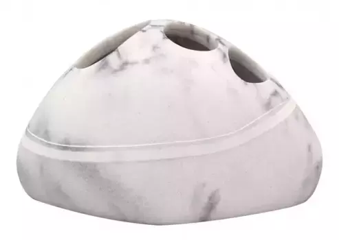 Стакан для зубных щёток «Ridder» Little Rock 22190201 на стол белый