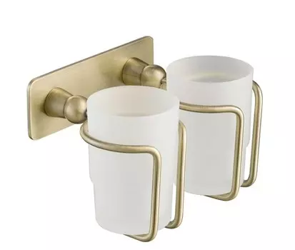 Стакан для зубных щёток «Timo» Nelson 160032 на стену антик