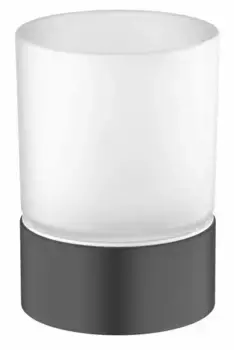 Стакан для зубных щёток «Timo» Saona 13231/03 на стол чёрный матовый