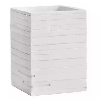 Стакан для зубных щёток «WasserKRAFT» Leine K-3828 на стол белый