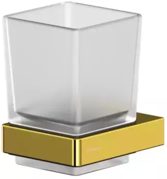 Стакан для зубных щёток «Whitecross» Cubo CU2430GL на стену золото