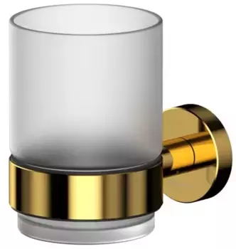 Стакан для зубных щёток «Whitecross» Ergo ER2230GL на стену золото