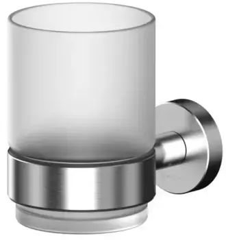 Стакан для зубных щёток «Whitecross» Ergo ER2230NIB на стену брашированный никель