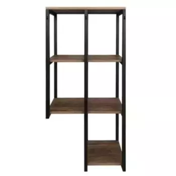 Стеллаж «Comforty» Порто 50 подвесной дуб тёмно-коричневый