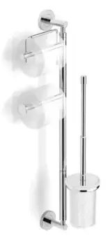 Стойка с аксессуарами «Langberger» Accessories 70182 на стену хром