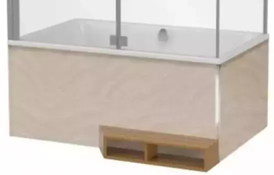 Ступень к ванне «Jacob Delafon» Bain-douche Neo 140